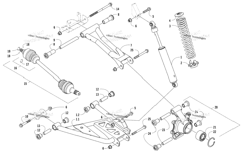 Rear Suspension Assembly
