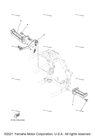 Stand Footrest