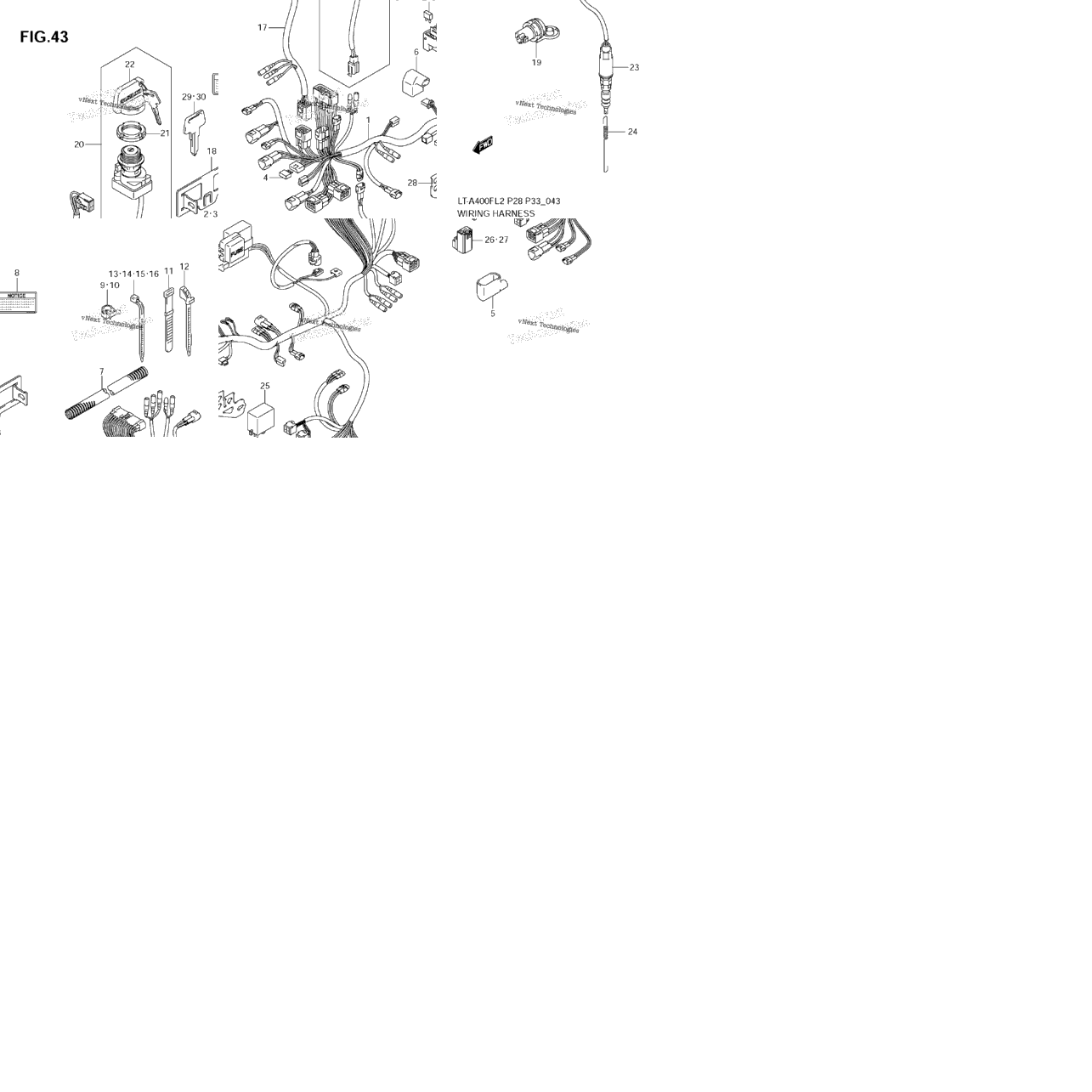 Wiring Harness (Lt-A400f E33)