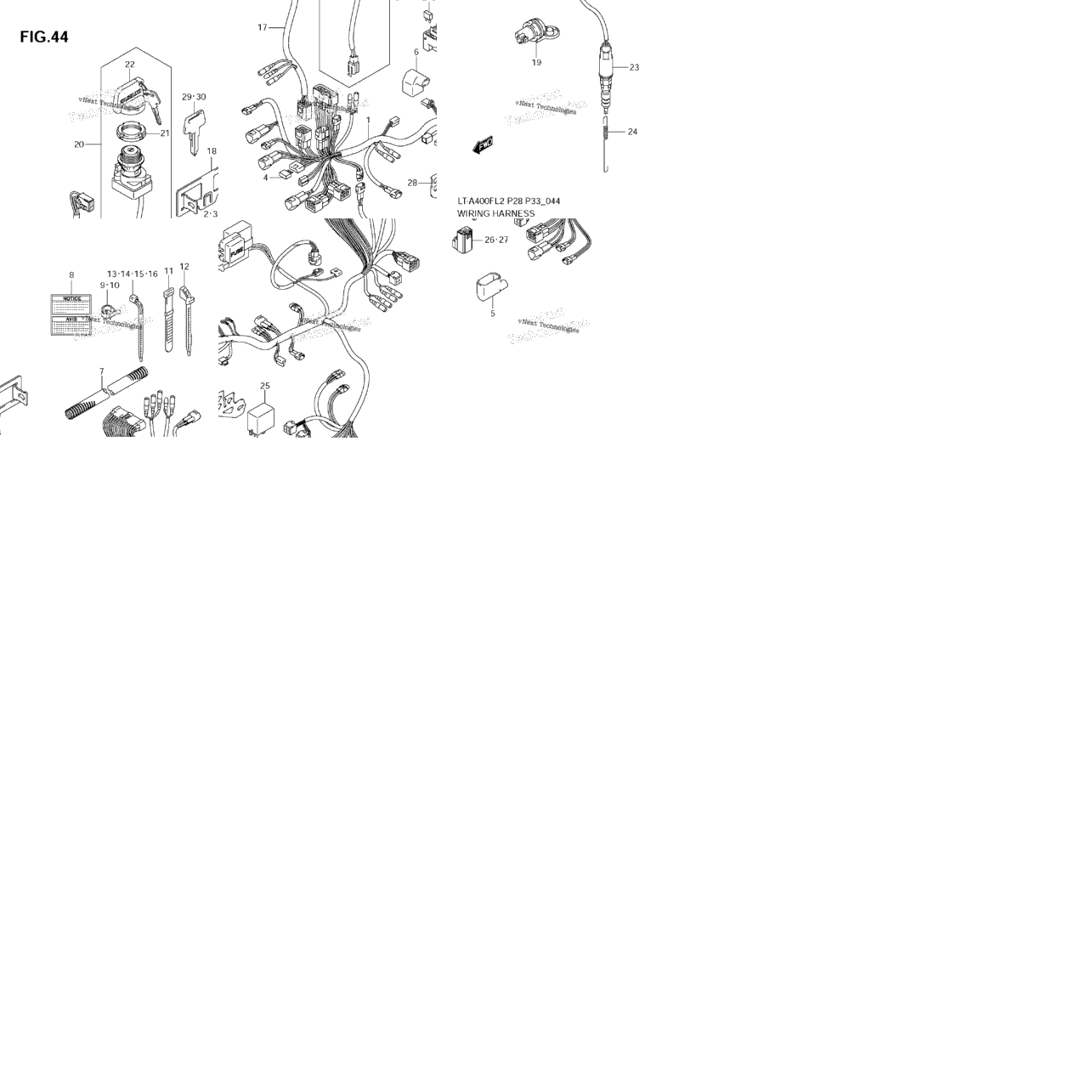 Wiring Harness (Lt-A400fz E28)
