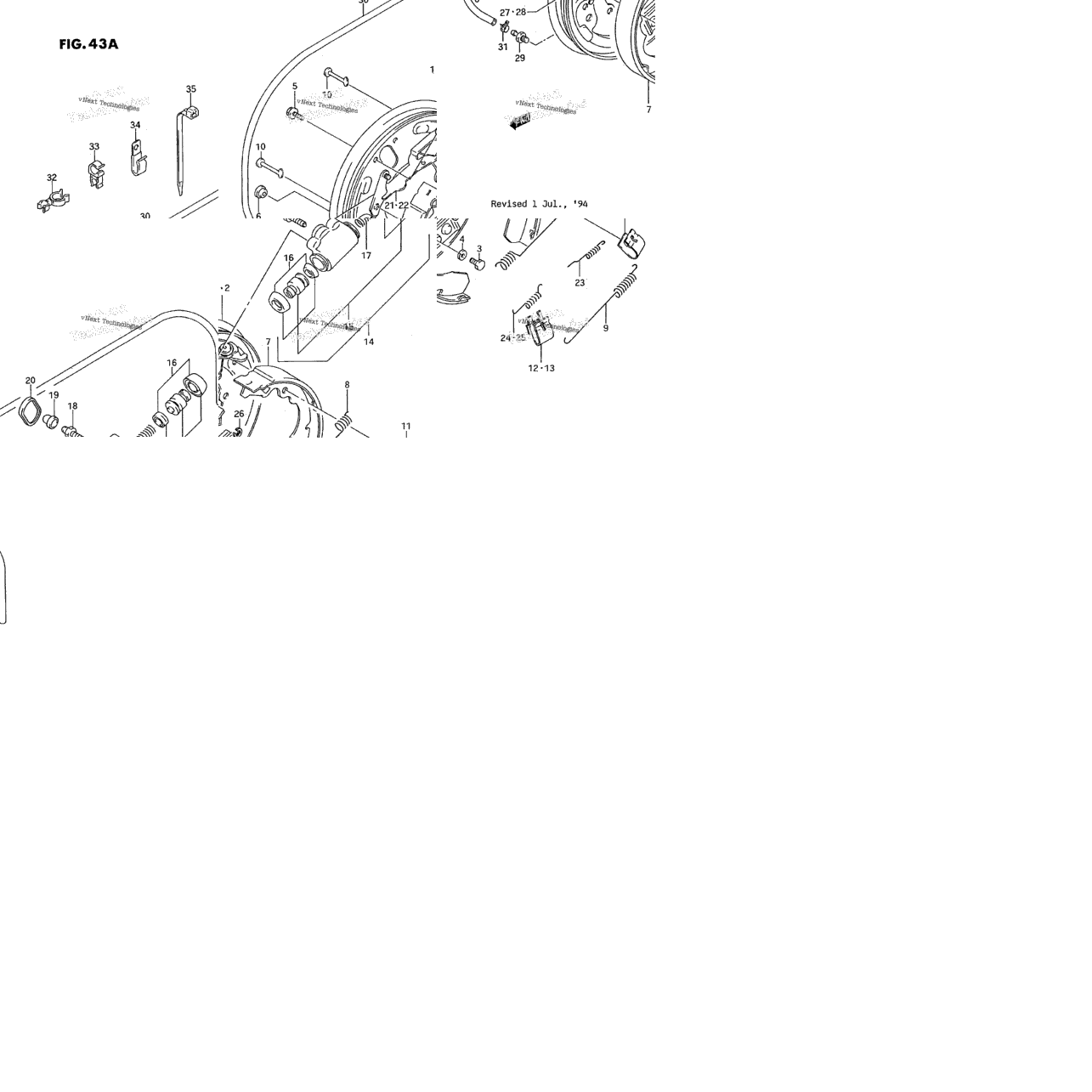 Front Wheel Brake (Model R/S)