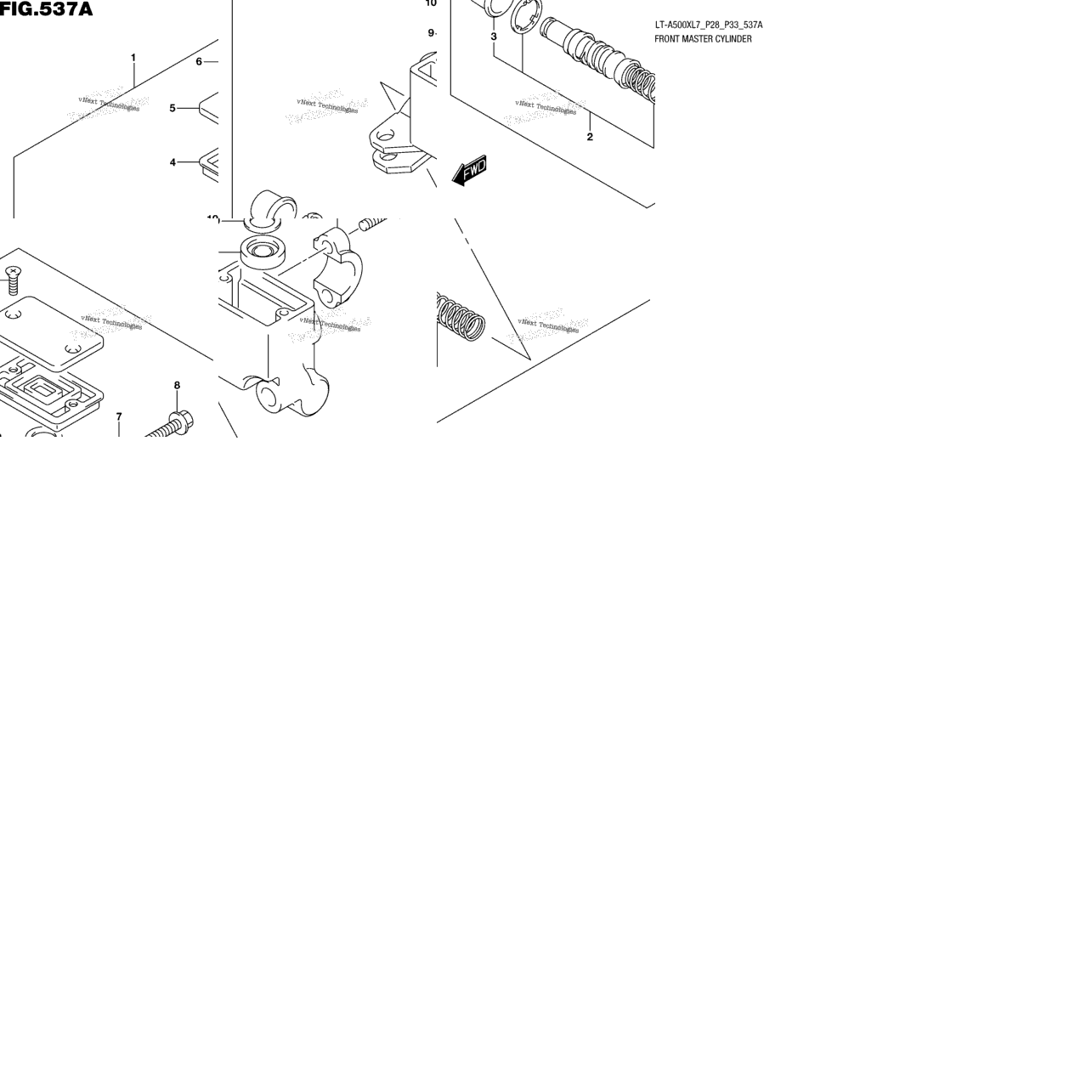 Front Master Cylinder