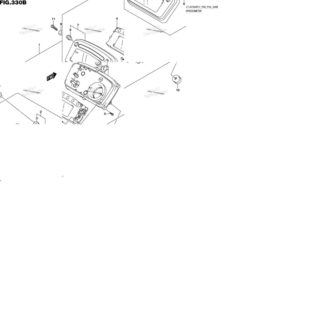 Speedometer (Lt-A750xpbl7 P28)
