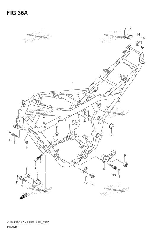 Frame (Model K9)