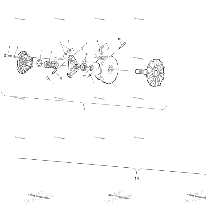 Drive Clutch A01ba50aa