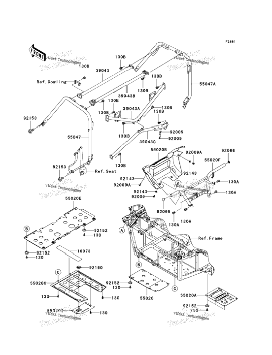 Guards/Cab Frame