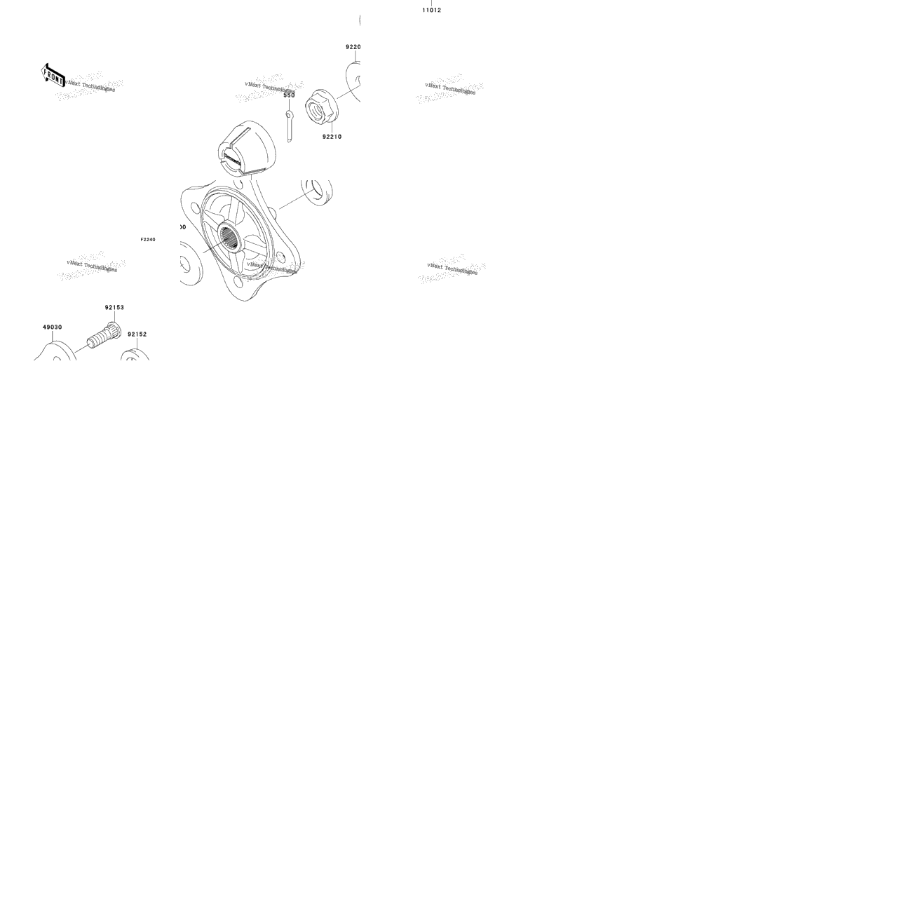 Rear Hubs/Brakes