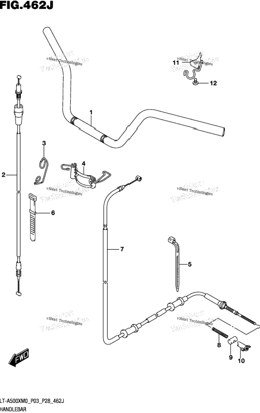 Handlebar (Lt-A500xpzm0 P33)