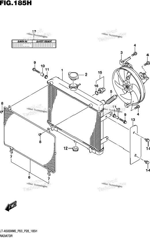 Radiator (Lt-A500xpzm0 P28)