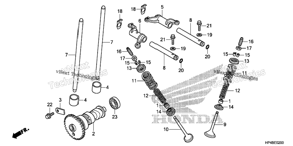 Camshaft + Valve