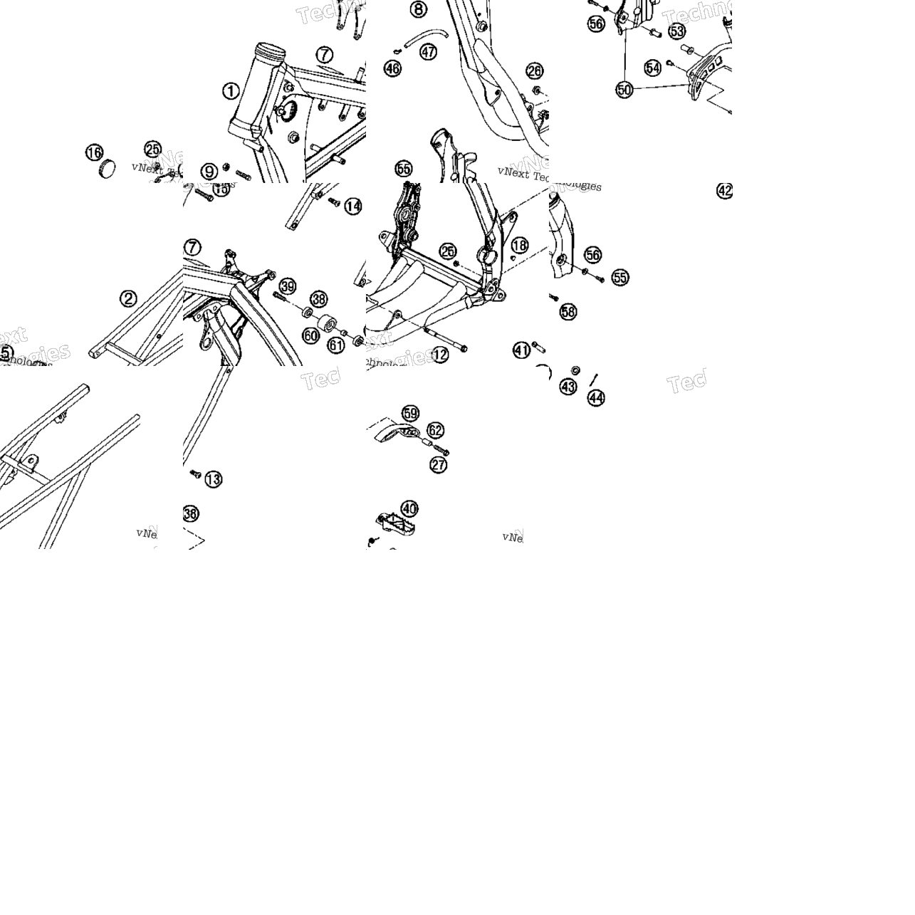 Frame, Sub Frame