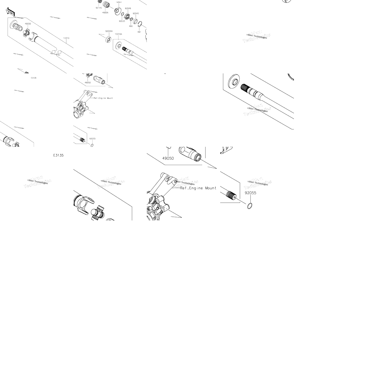 Drive Shaft-Propeller