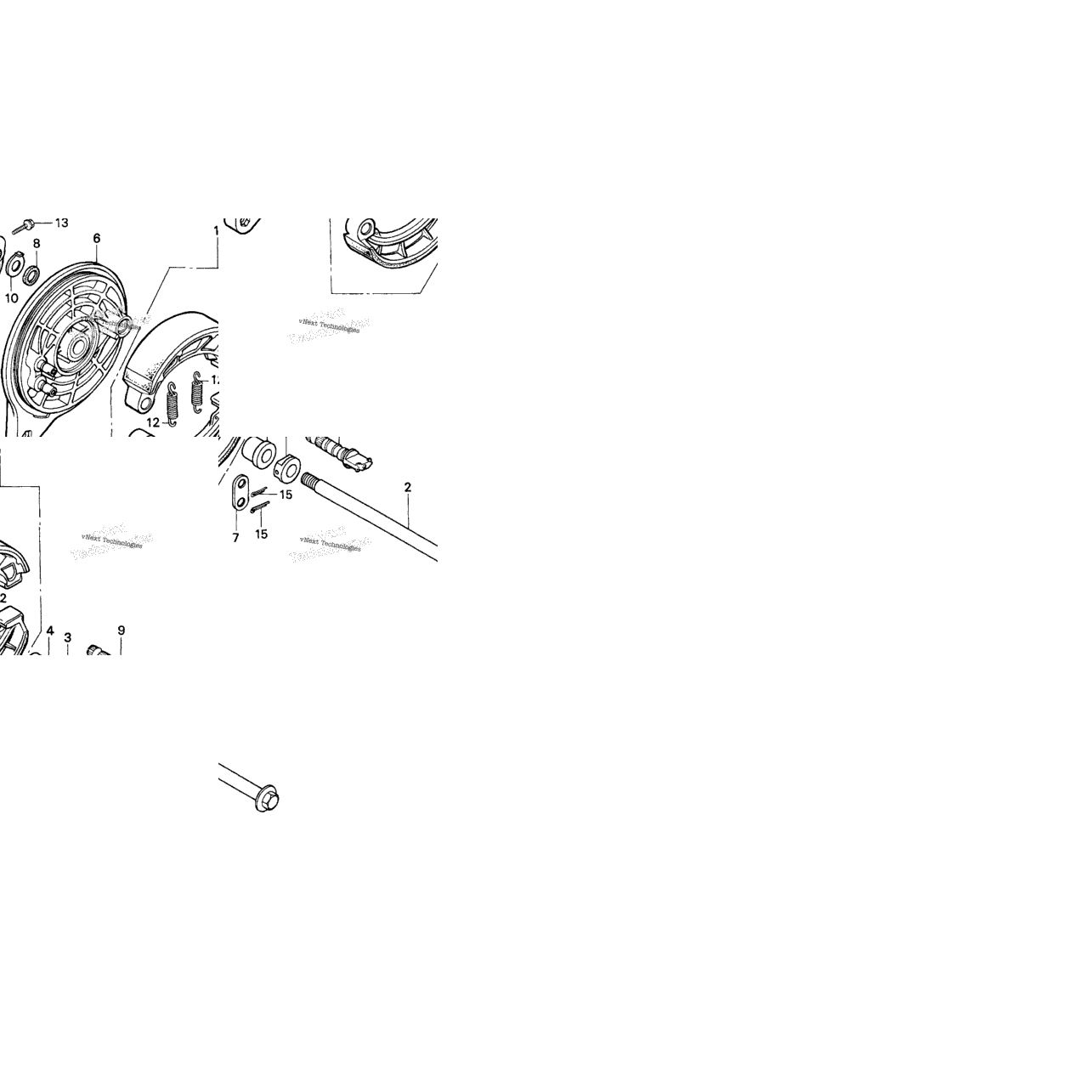 Rear Brake Panel