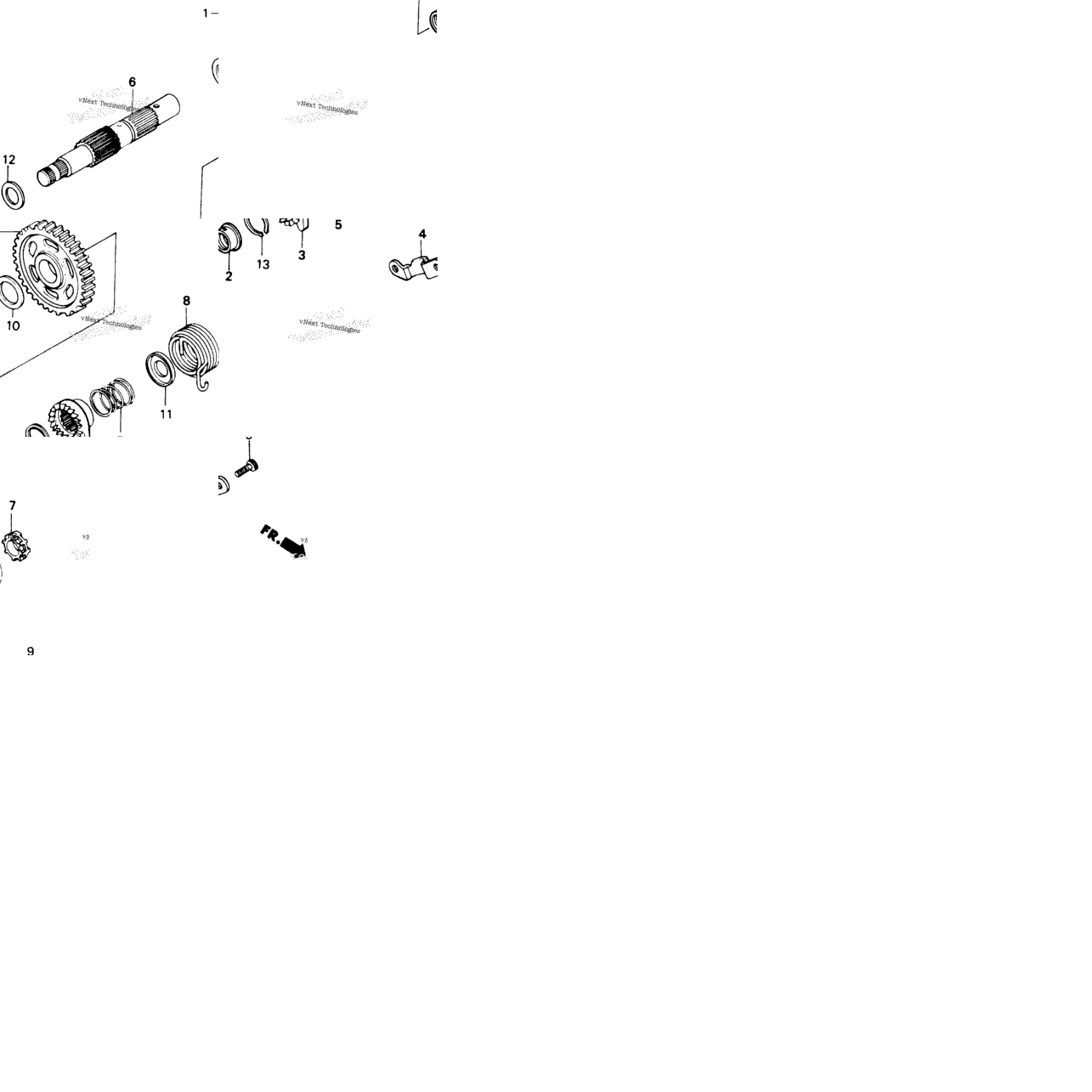 Kick Starter Spindle