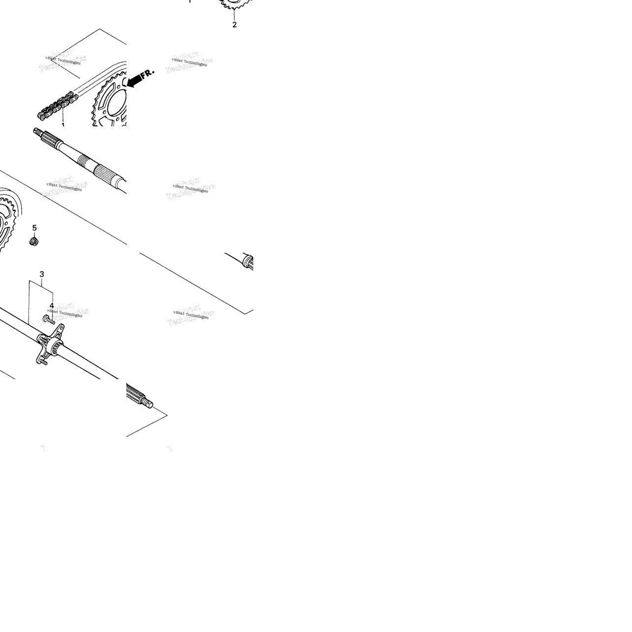 Rear Wheel Axle