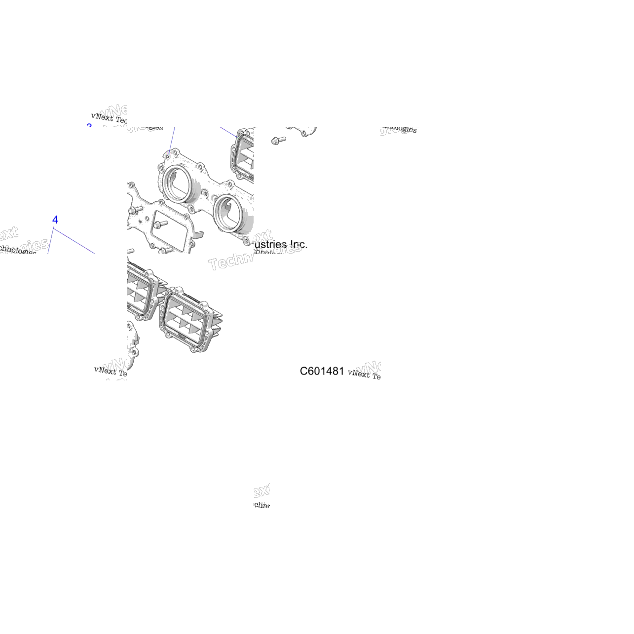 Engine, Reed Valve & Throttle Body Adaptor All Options