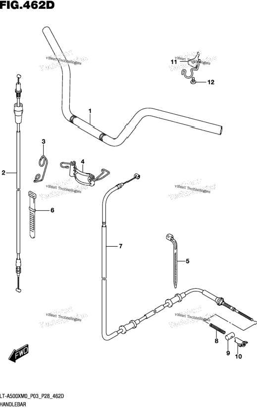 Handlebar (Lt-A500xpm0 P03)