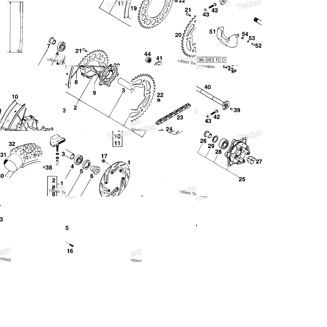 Rear Wheel Damped