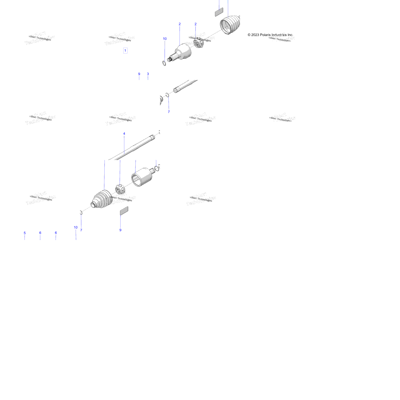 Drive Train, Front Drive Shaft