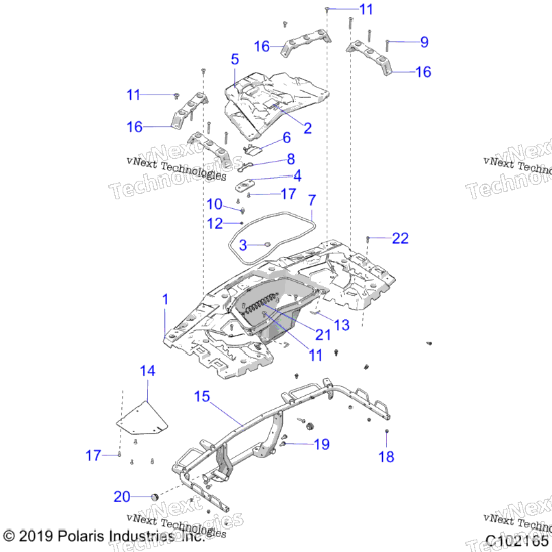 Body, Rear Rack
