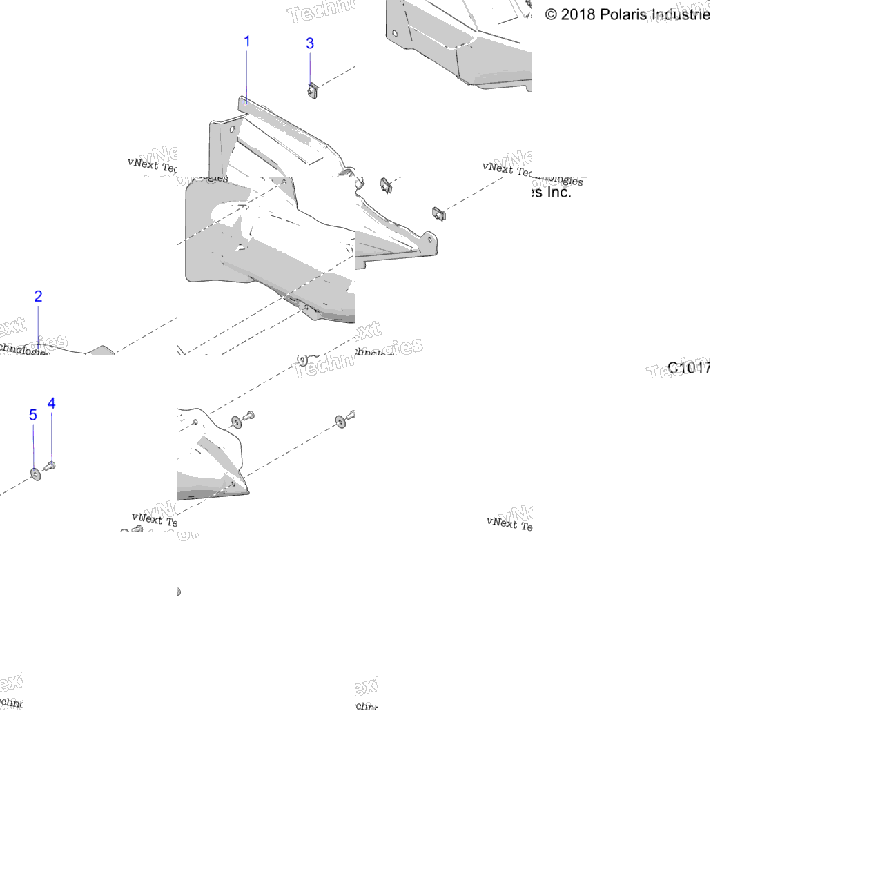 Body, Exhaust Cover Shield
