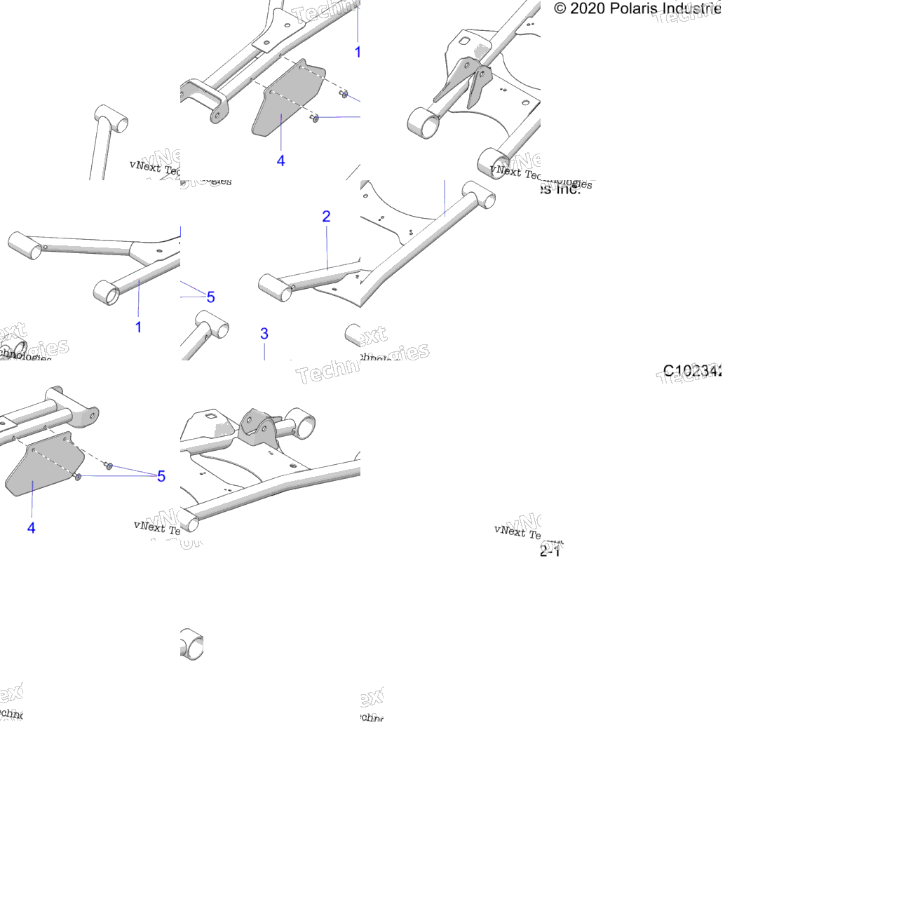 Suspension, Rear Control Arms