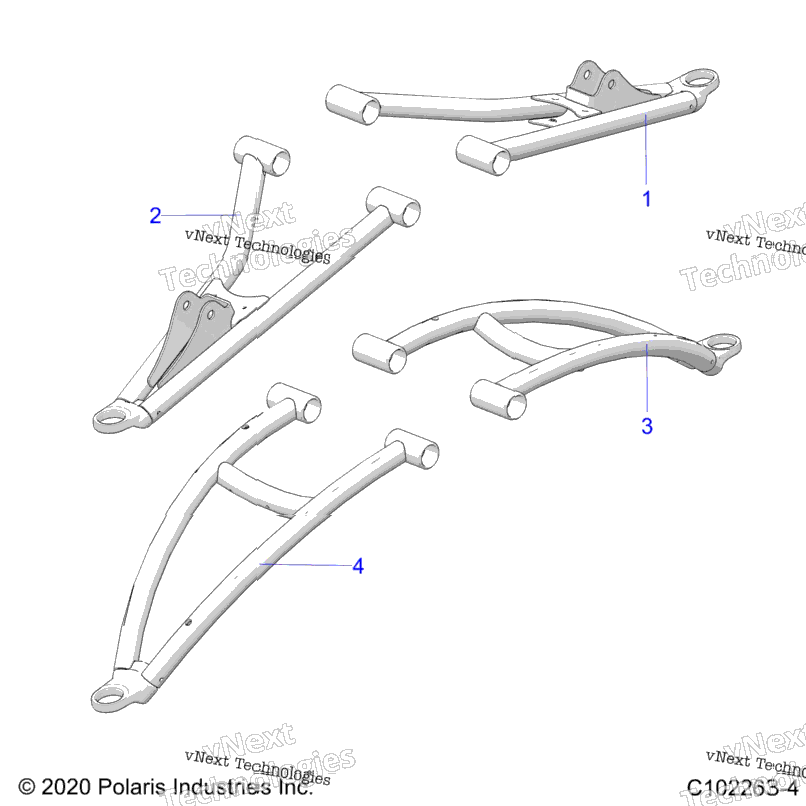 Suspension, Front Aarms