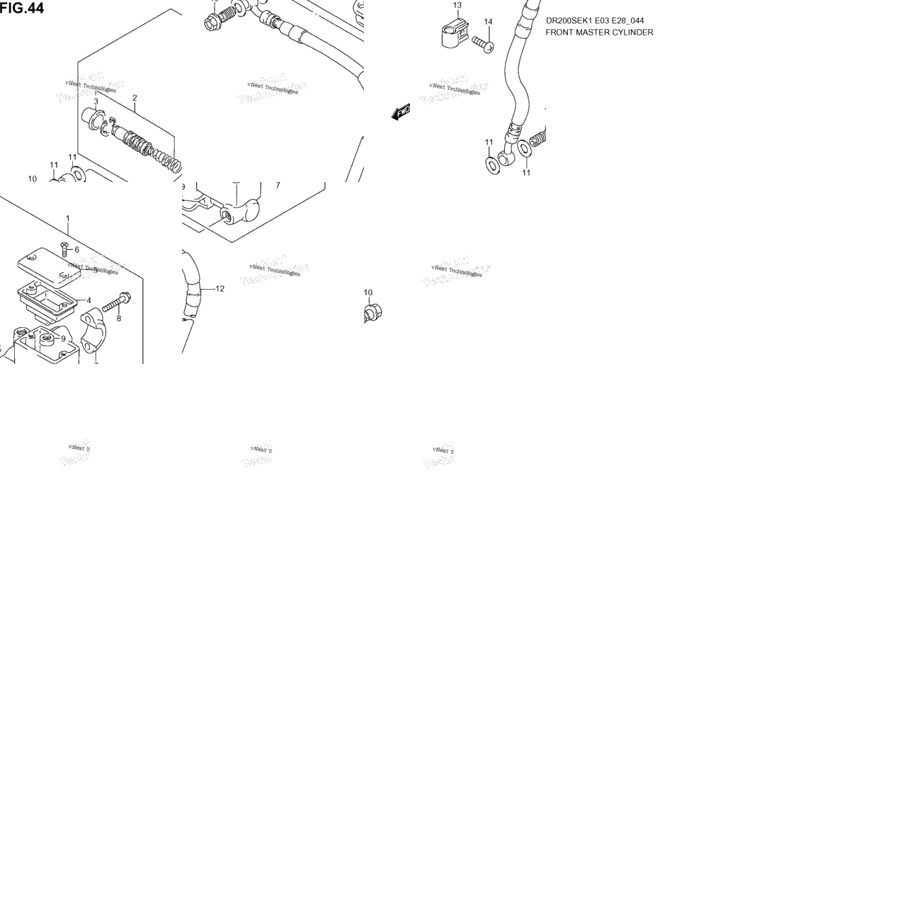Front Master Cylinder