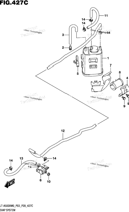 Evap System (Lt-A500xpzm0 P33)