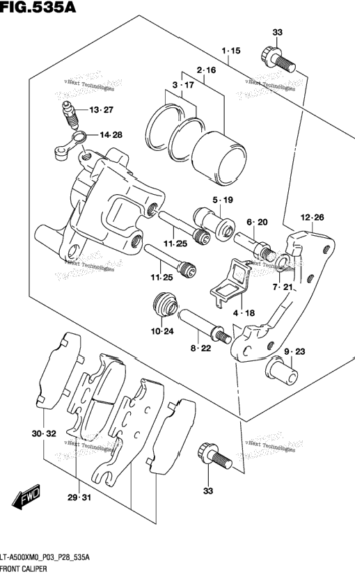 Front Caliper