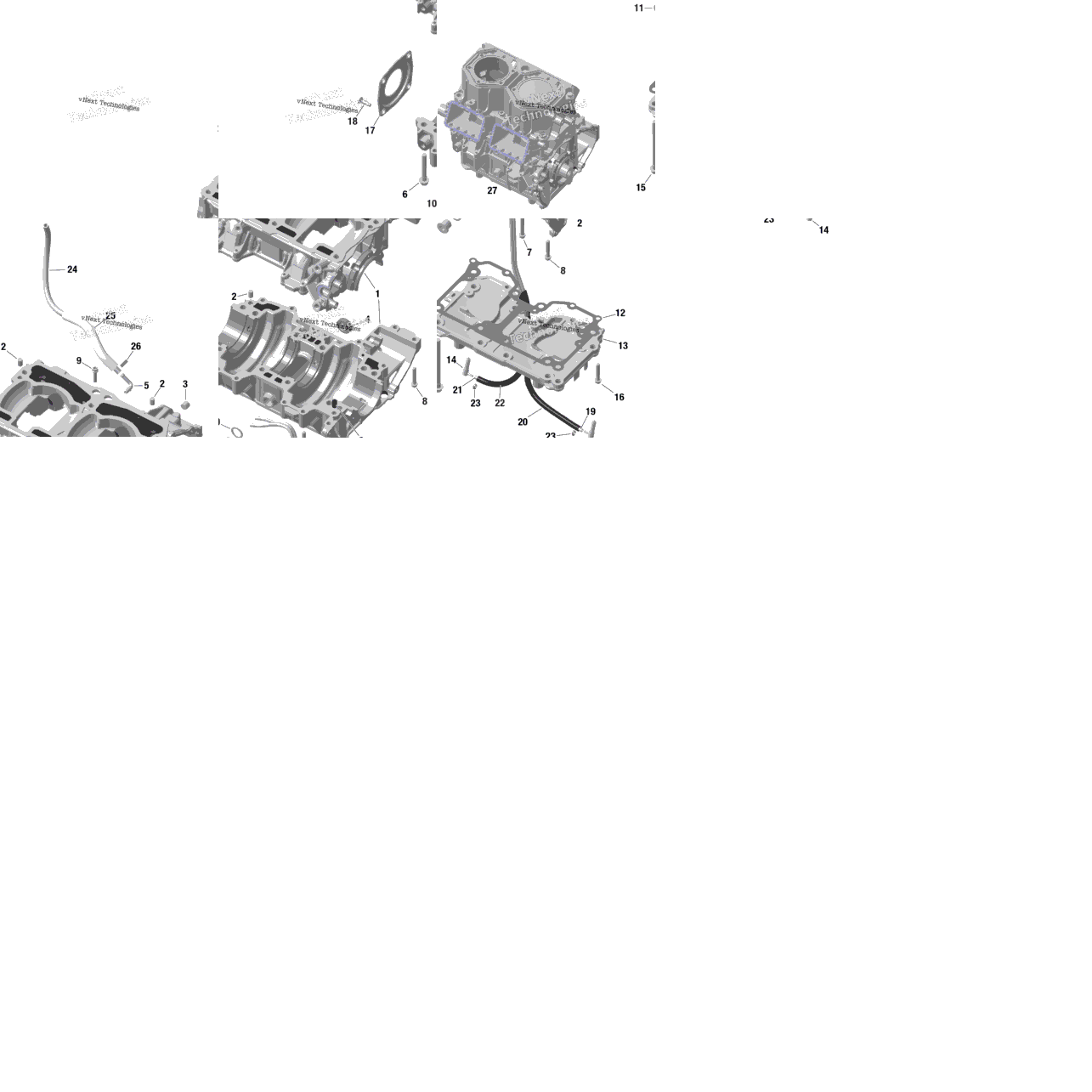 Rotax - Crankcase