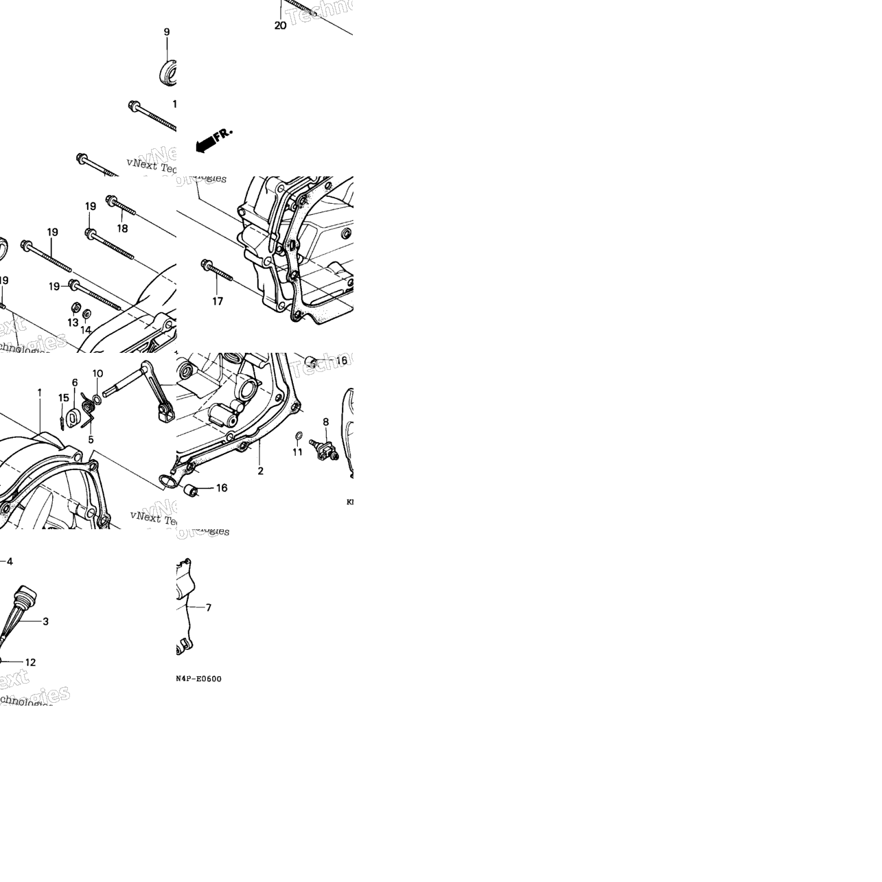 Right Crankcase Cover