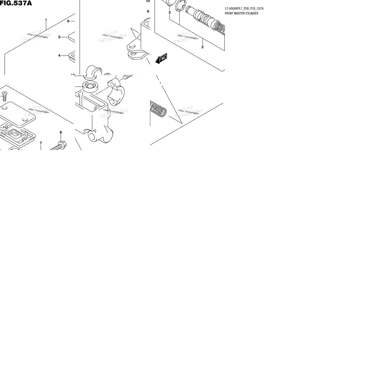 Front Master Cylinder