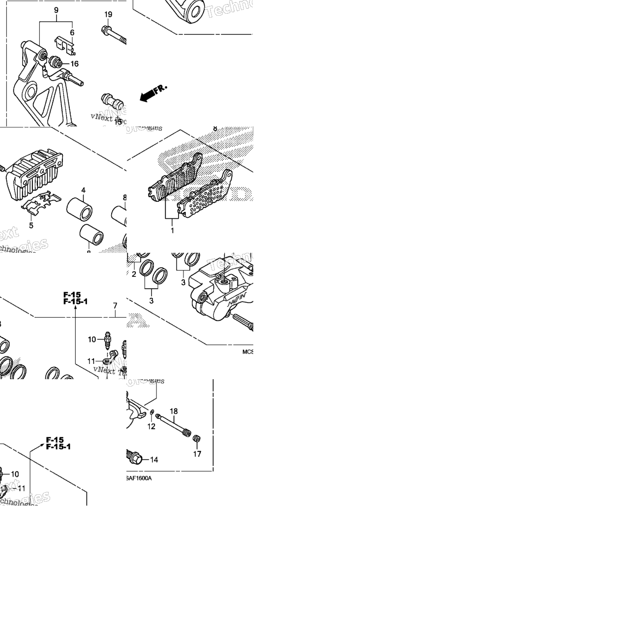 Rear Brake Caliper