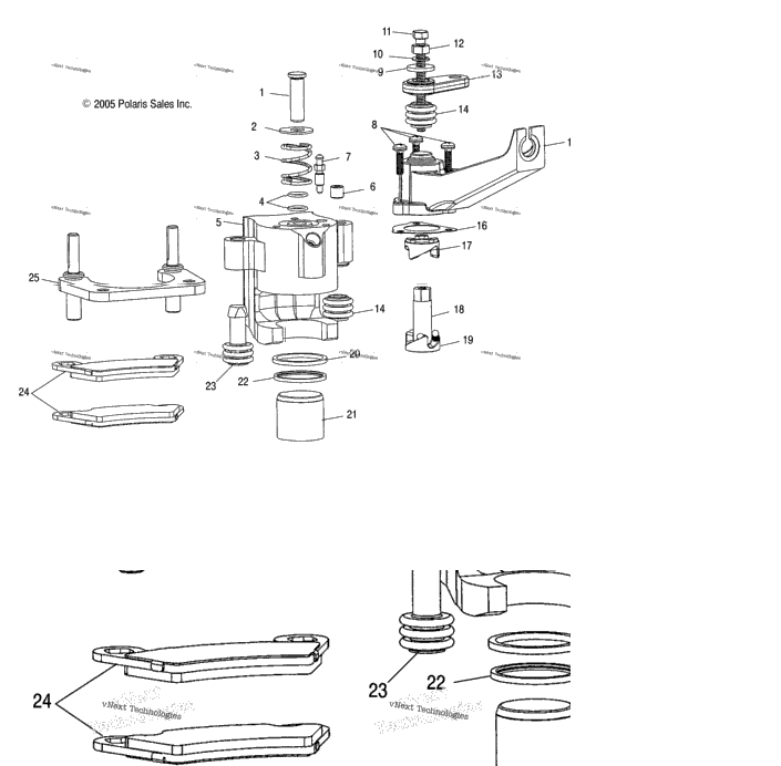 Brake Calipers, Rear