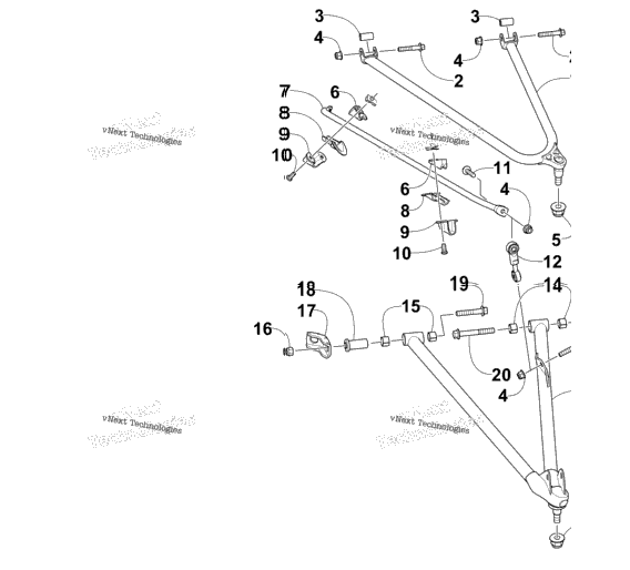A-Arm And Sway Bar Assembly