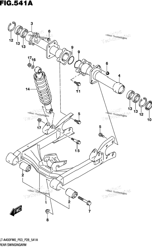 Rear Swingingarm
