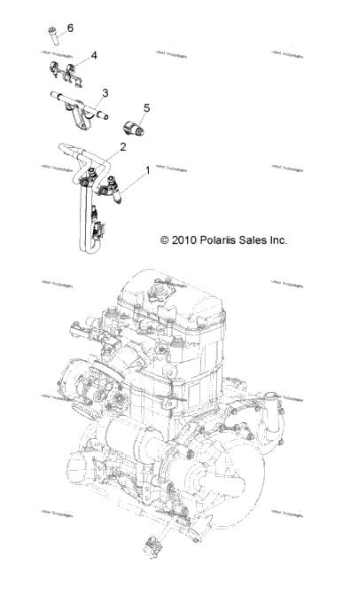 Engine, Fuel Injector