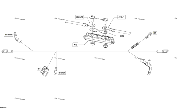 Electric - Voltage Regulator Wiring - 710008403