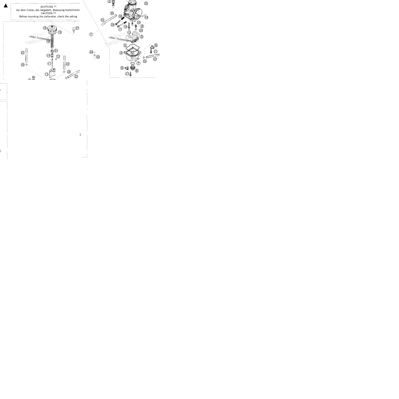 Carburetor Keihin Pwk