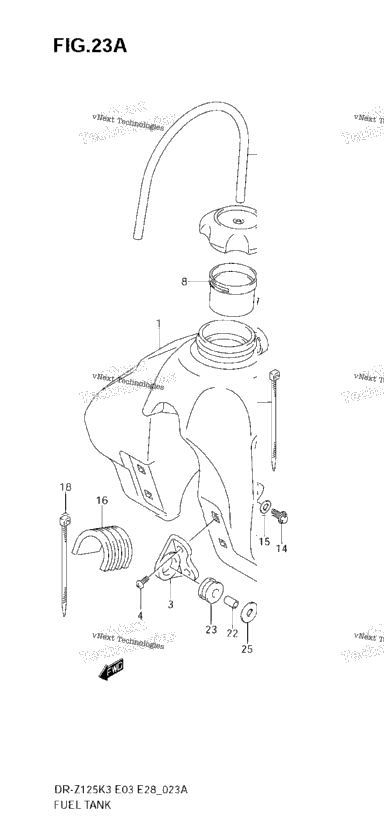 Fuel Tank (Model K4)