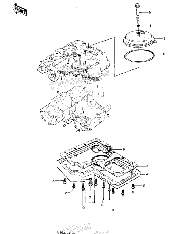 Breather Cover/Oil Pan