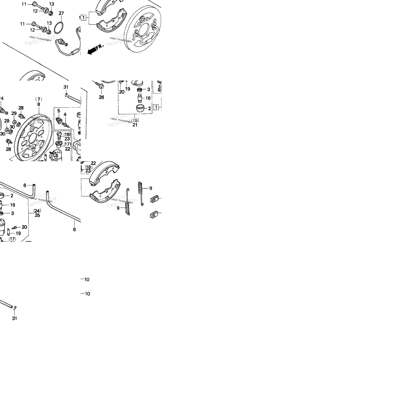 300 Fw Front Brake