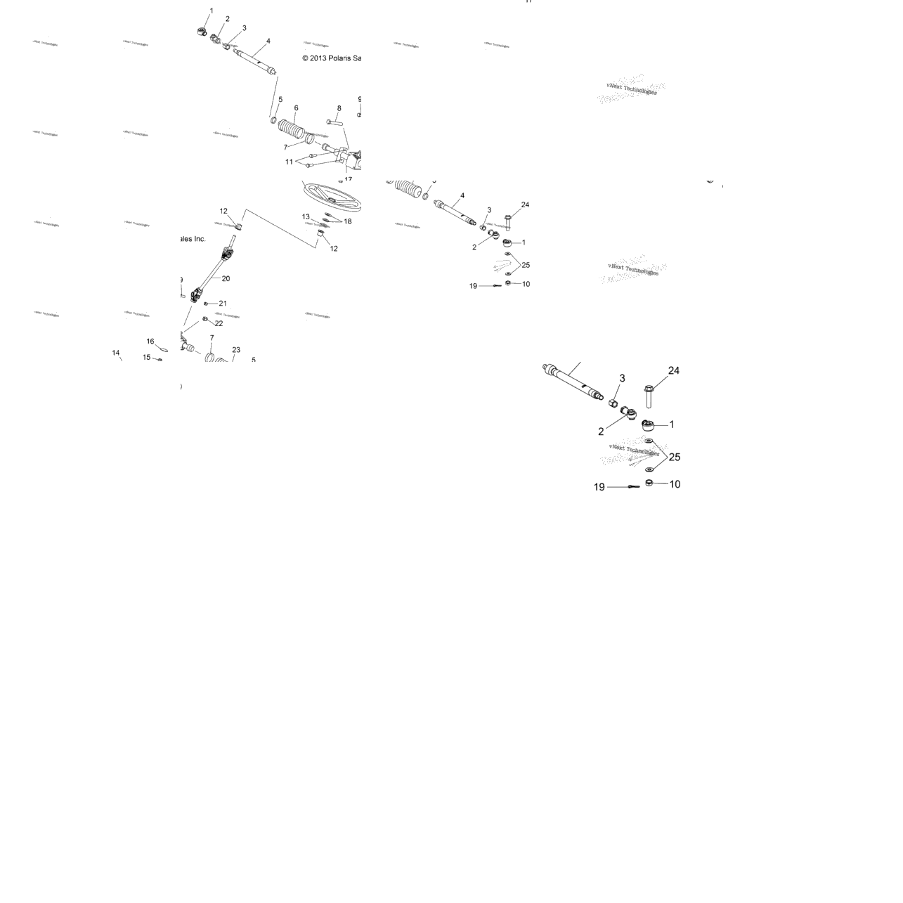 Steering, Steering Asm