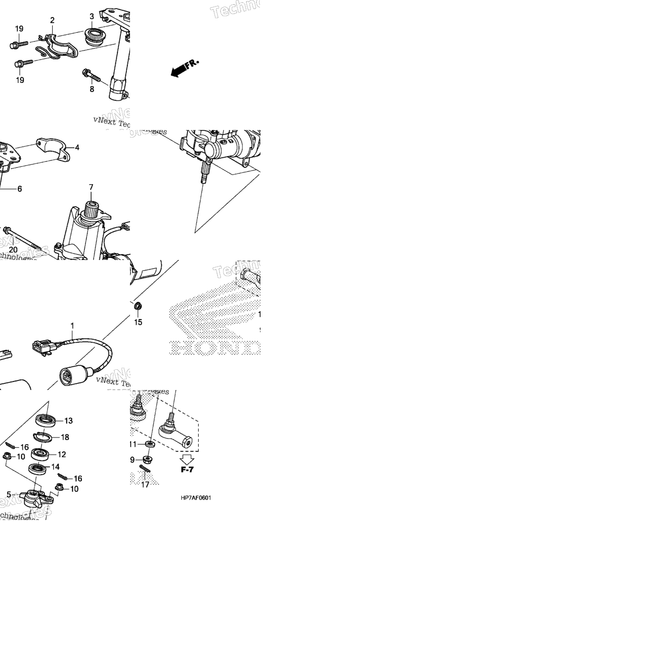 Steering Shaft (Trx420fpa)