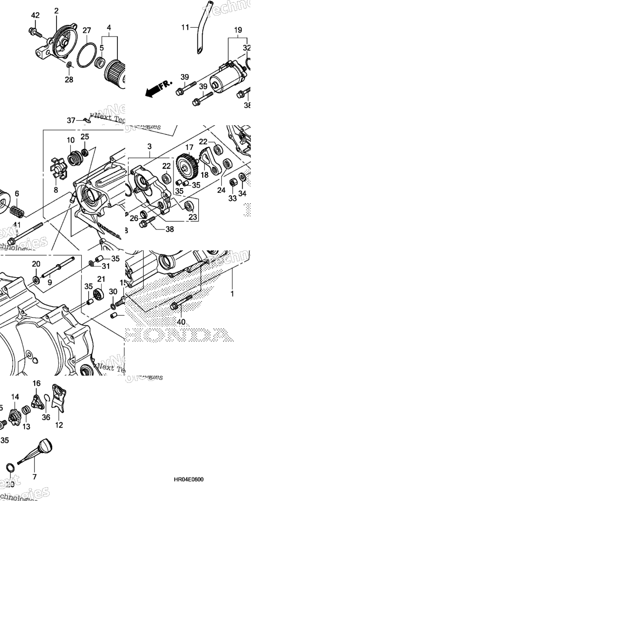 Front Crankcase Cover