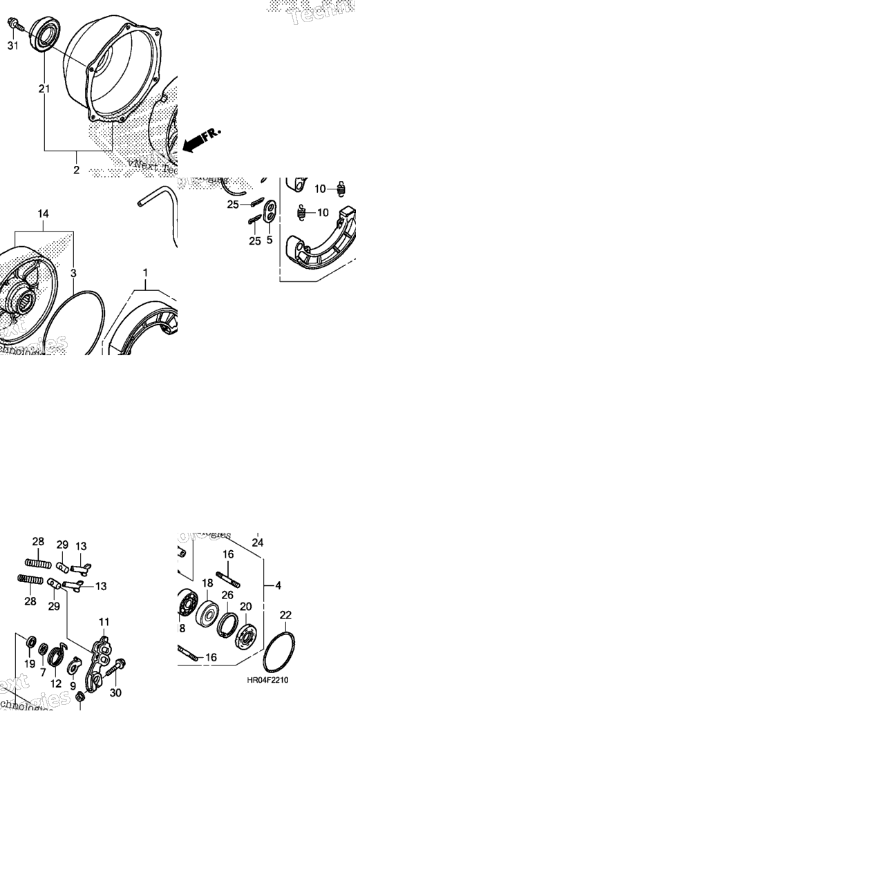 Rear Brake Panel