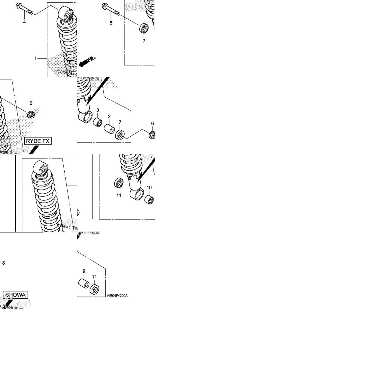 Rear Shock Absorber