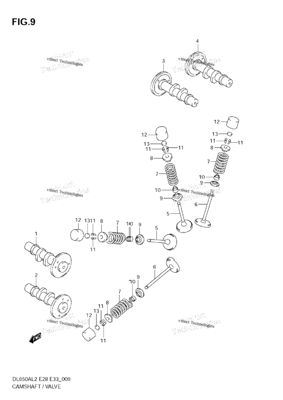 Camshaft / Valve