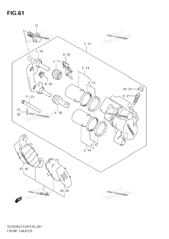 Front Caliper